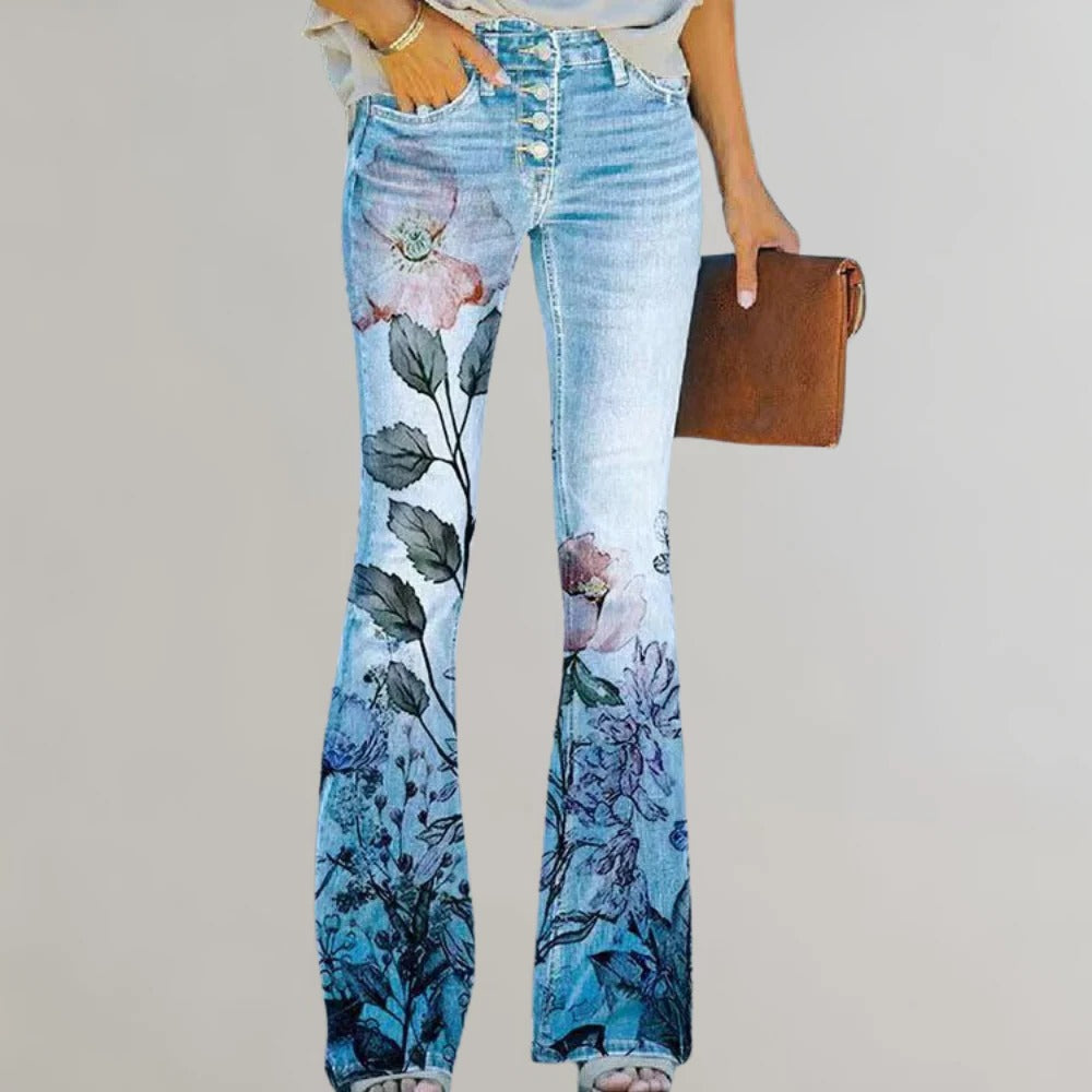 Ladies Wide Leg Pants