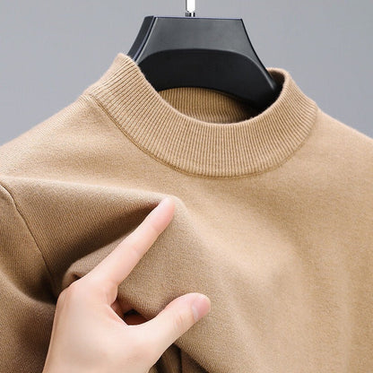 Luxury Soft Men's Cashmere Crew Neck Sweater - Befez
