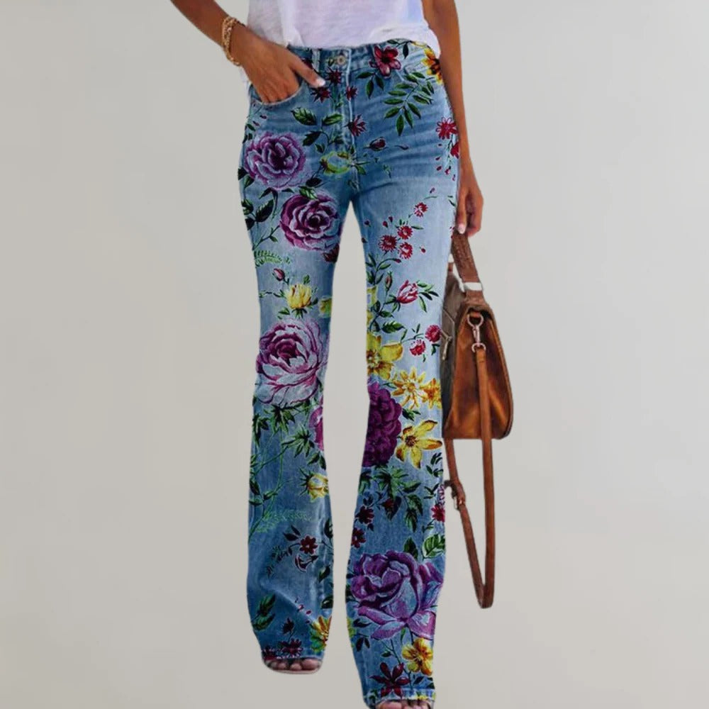 Ladies Wide Leg Pants