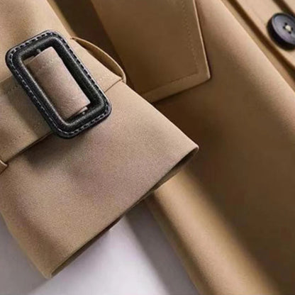 Elegant Water Resistant Trench Coat