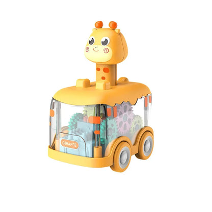 Clear Speedster Toy Car with Lights and Moving Parts