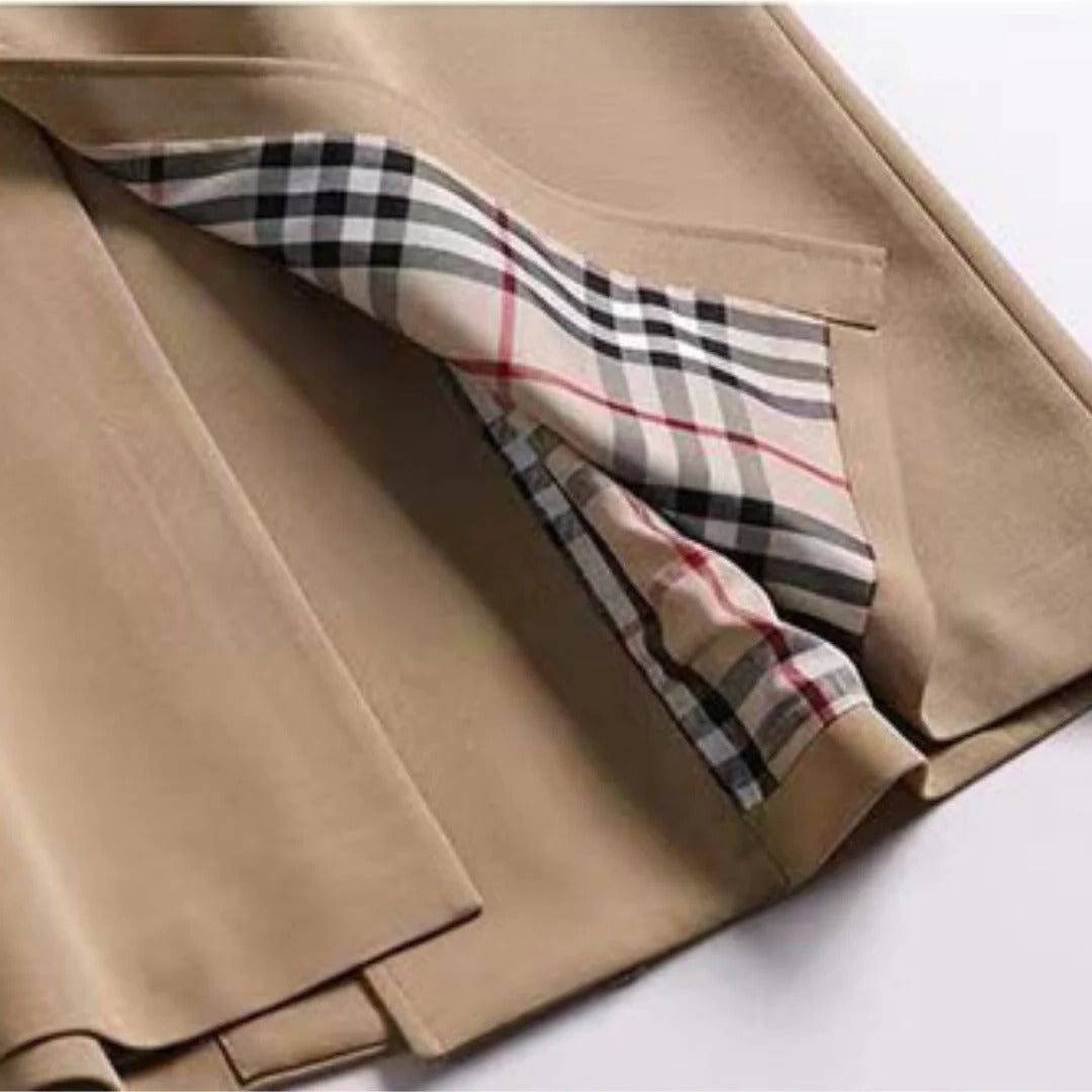 Elegant Water Resistant Trench Coat
