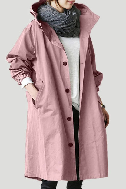 Waterproof Long Parka Rain Coat