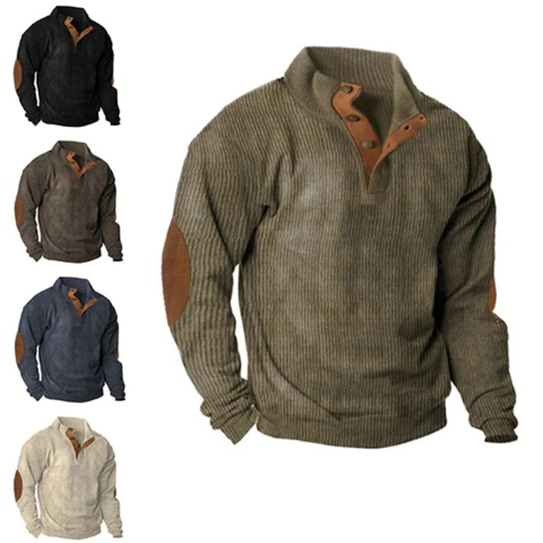 Men's Warm Crew Neck Sweater