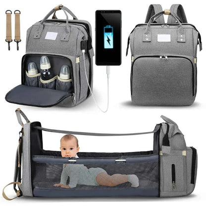 Practical Mommy Diaper Bag Backpack - Halri