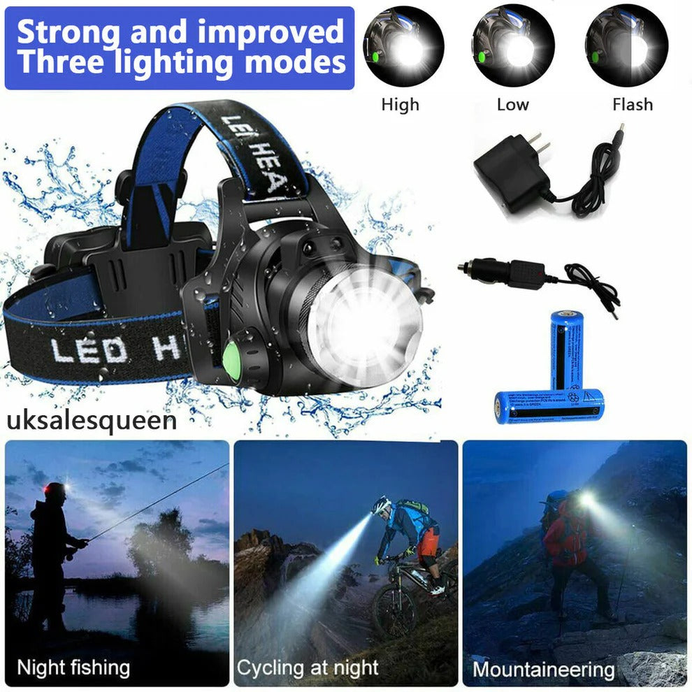 Bright Rechargeable LED Head Light