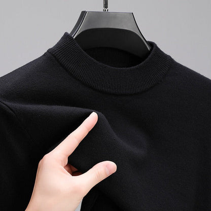 Luxury Soft Men's Cashmere Crew Neck Sweater