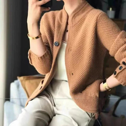 Warm Cozy Woolen Winter Jacket