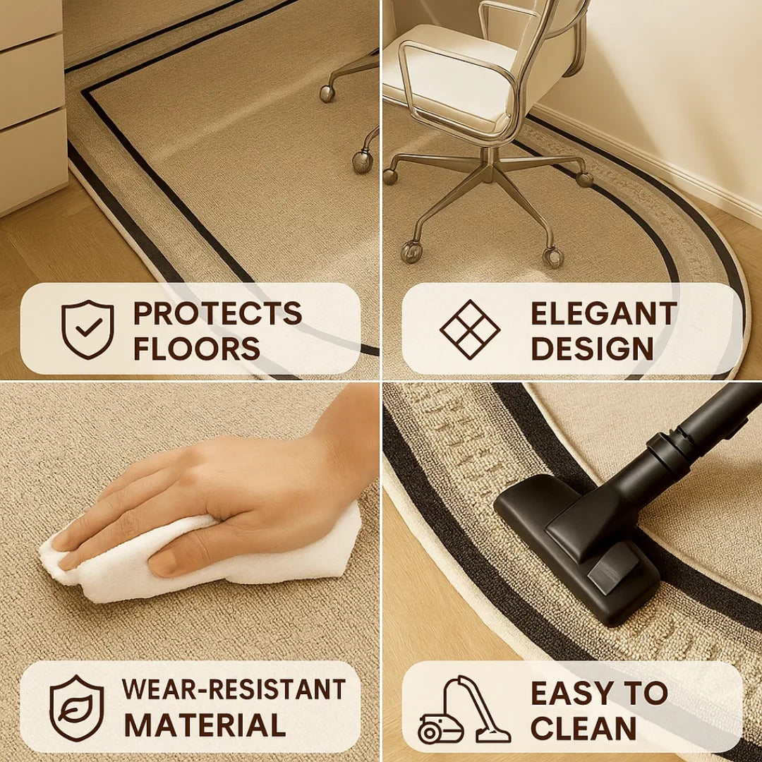 Durable Desk Chair Floor Protector Mat