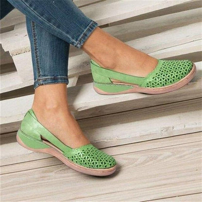 Comfortable Women Flat Shoes for Sensitive Feet - Halri