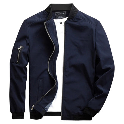 Slim Fit Casual Mens Summer Jacket