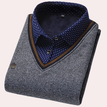 Classic Crew Neck Pullover Sweater
