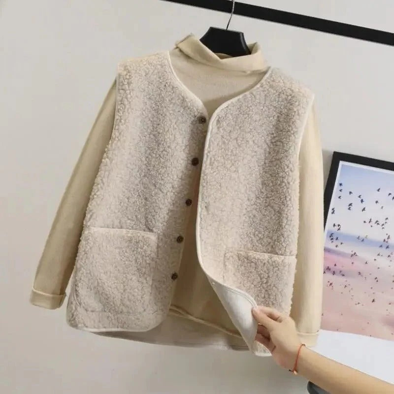 Luxurious Ladies Warm Wool Coat