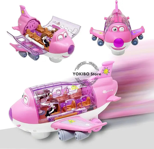Fun Flying Airplane Toy with Lights and Sounds