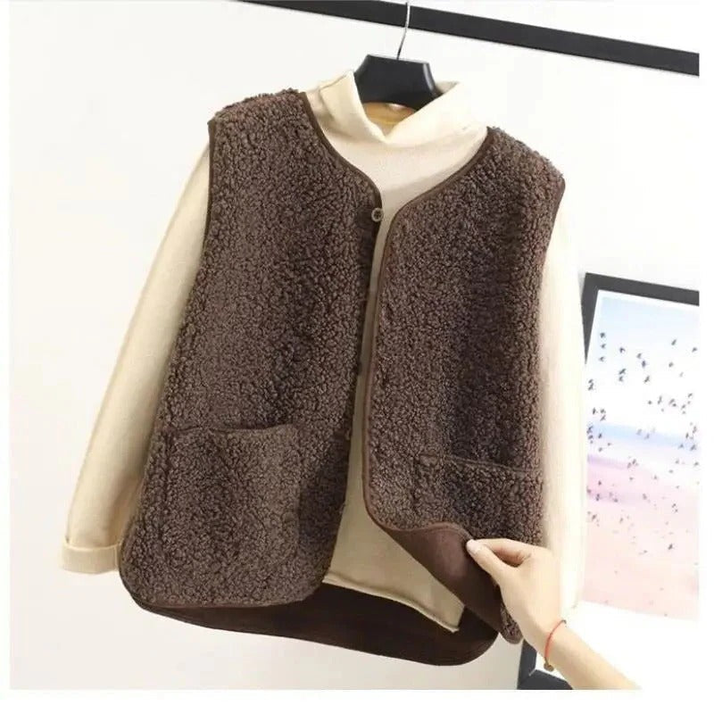Luxurious Ladies Warm Wool Coat
