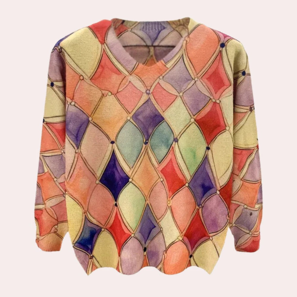 Stylish Ladies Crew Neck Sweater - Halri