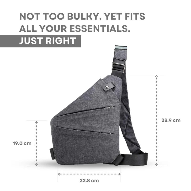 Secure Travel Cross Body Purse