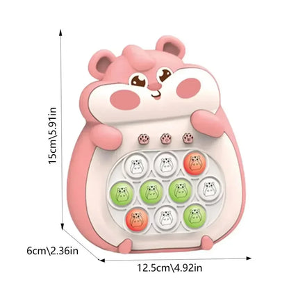 Fun Hamster Puzzle Toy for Kids with 4 Games - Halri