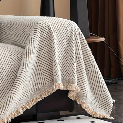 Plaid Pattern Sofa Slipcover