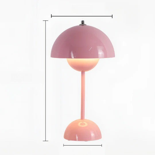 Rustic Wood Table Lamp