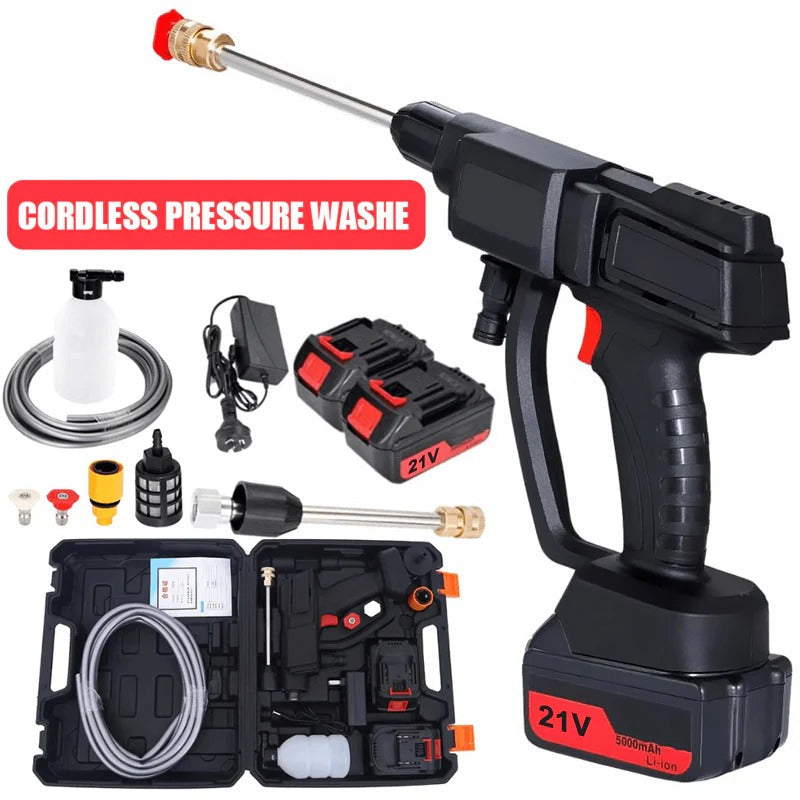 Portable Power Washer with 2 Rechargeable Batteries - Halri