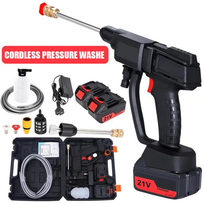 Portable Power Washer with 2 Rechargeable Batteries - Halri