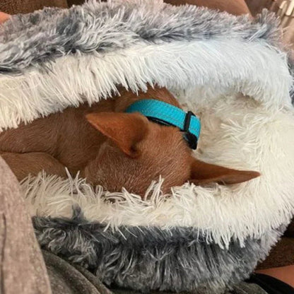 Cozy Hideaway Pet Dog Bed