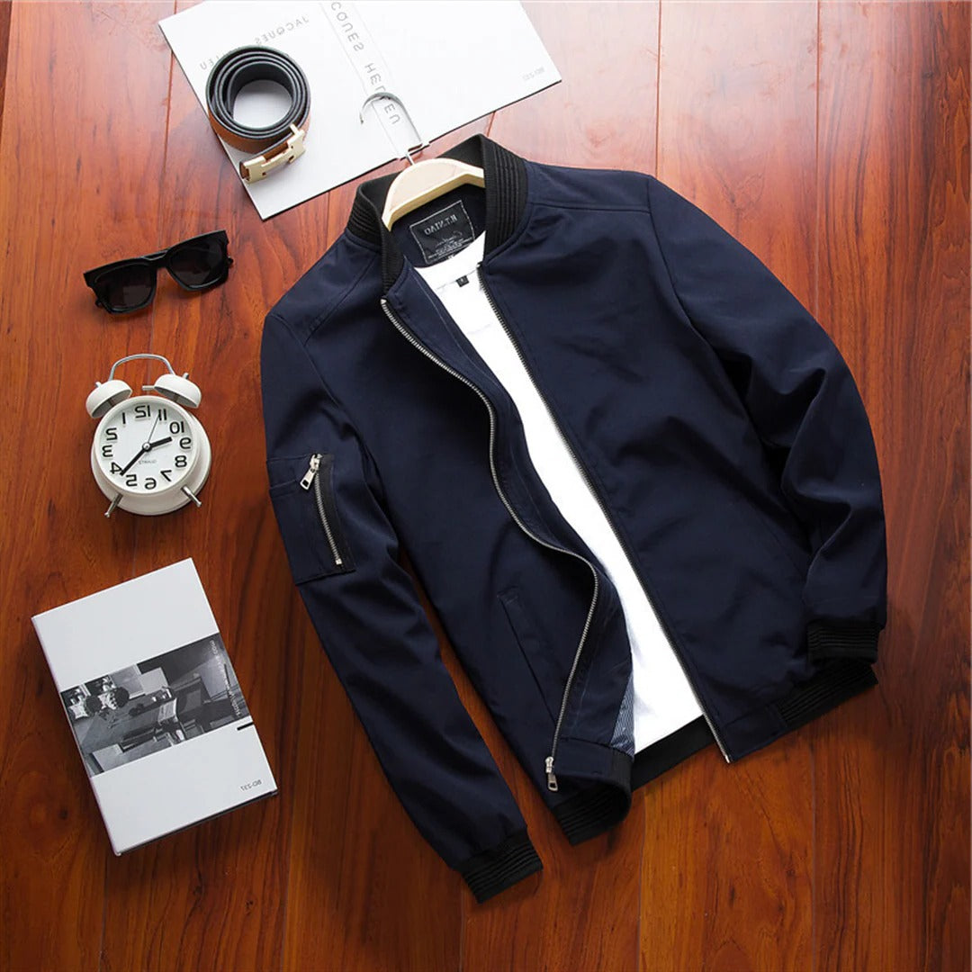 Slim Fit Casual Mens Summer Jacket
