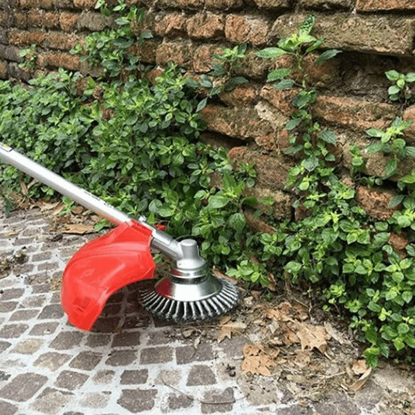 Durable Round Edge Lawn Trimmer with Replacement Blades