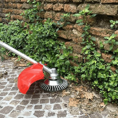 Durable Round Edge Lawn Trimmer with Replacement Blades