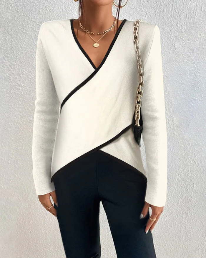 Cream Off-the-Shoulder Sweater