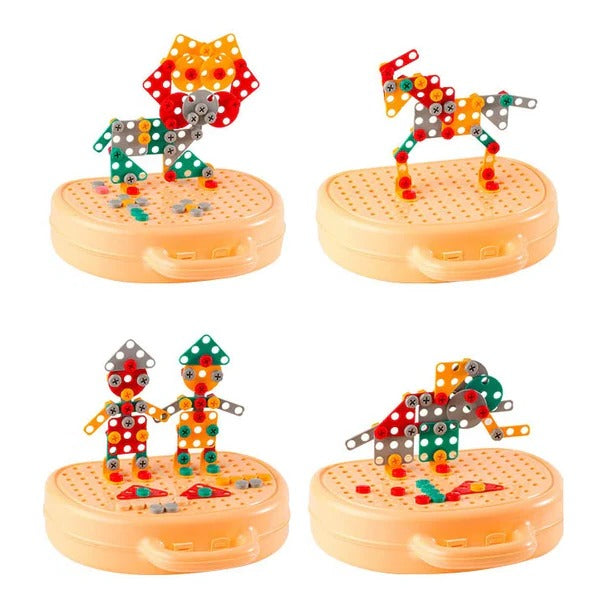 Kids Power Drill Play Tool Set