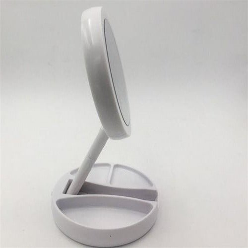 Portable LED Travel Mirror
