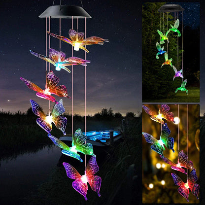 Outdoor Solar Bird Shape Garden Lights - Halri