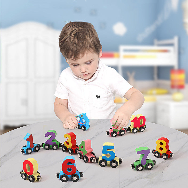 Fun Learning Number Magnet Train - Halri