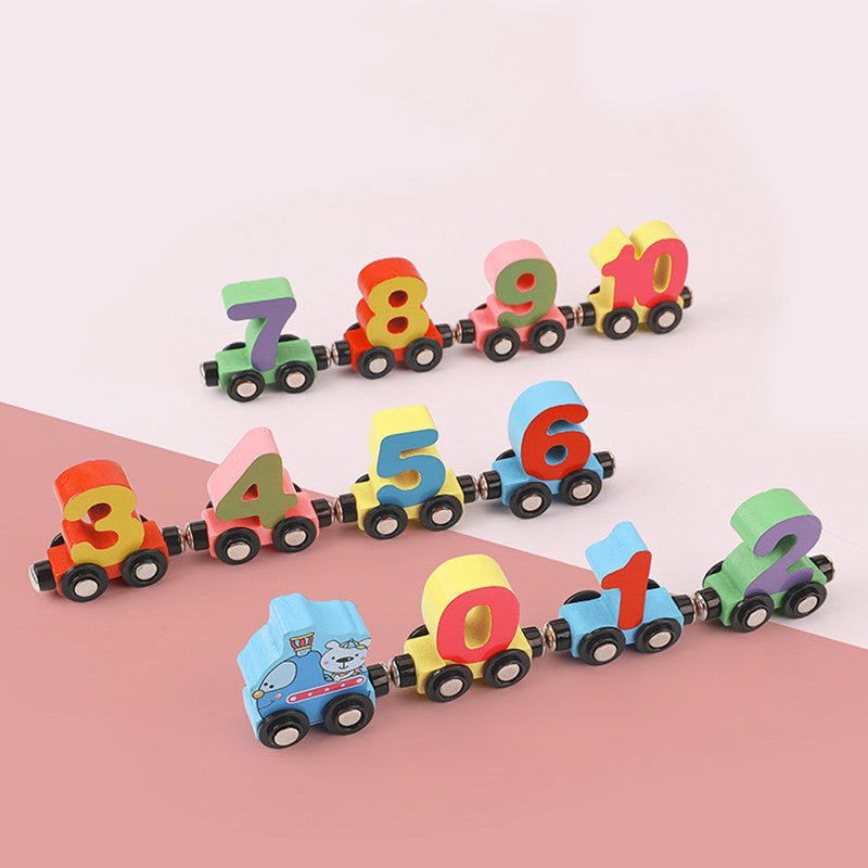 Fun Magnetic Number Train Set for Kids - Halri