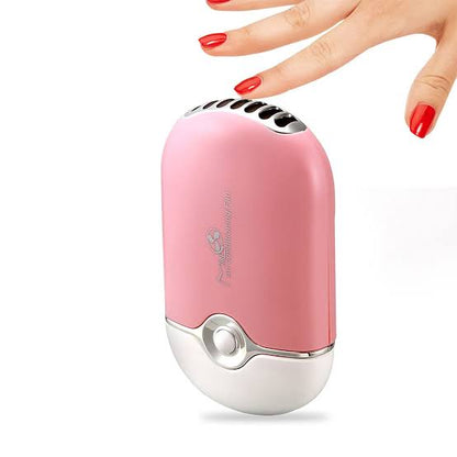 Compact Nail False Lash USB Quick Dry Blower
