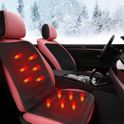 Luxury Heated Car Seat Cover Warm Cushion Pad