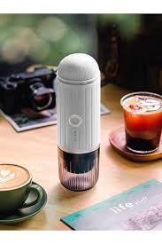 Compact Travel Espresso Machine with USB Charger