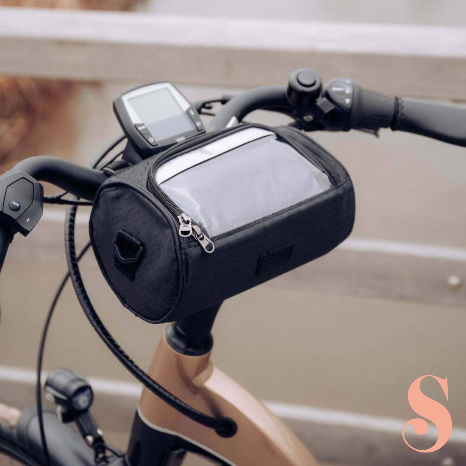 Waterproof Bike Front Bag with Phone Pocket - Halri