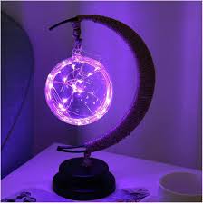 Soft Globe Desk Lamp Warm Home Lighting