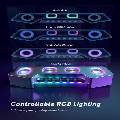 Colorful Bluetooth PC Speakers