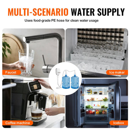 Dual 5 Gallon Water Cooler Pump System