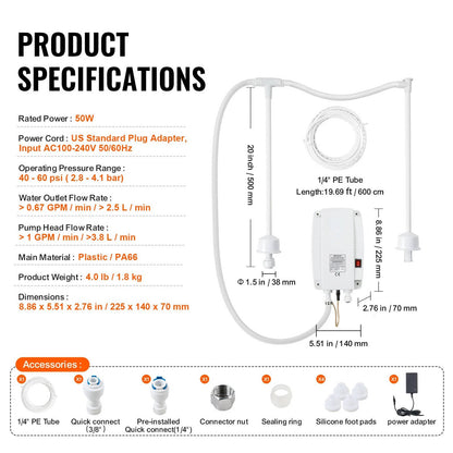 Dual 5 Gallon Water Cooler Pump System