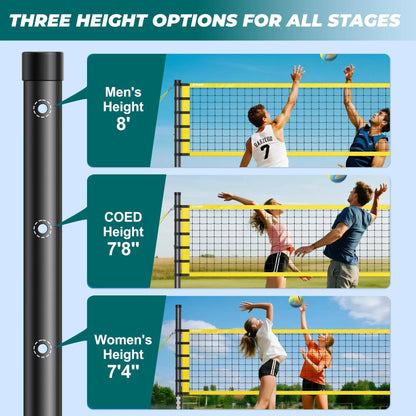 Easy Setup Outdoor Volleyball Net