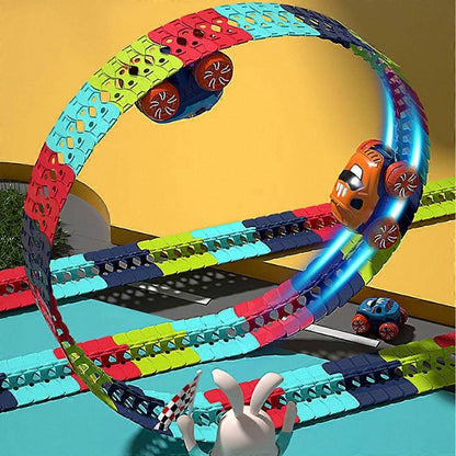 Fun Magnetic Car Racing Track
