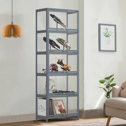 Illuminated Glass Showcase Cabinet - Halri