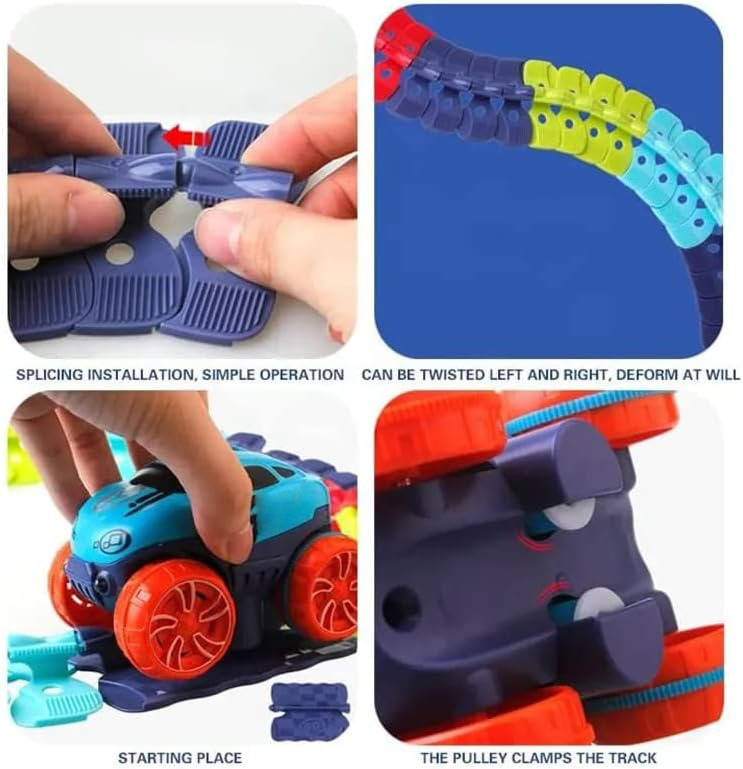 Fun Magnetic Car Racing Track