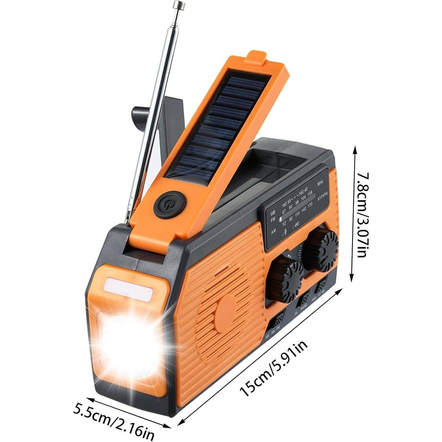 Portable Power Emergency Weather Radio