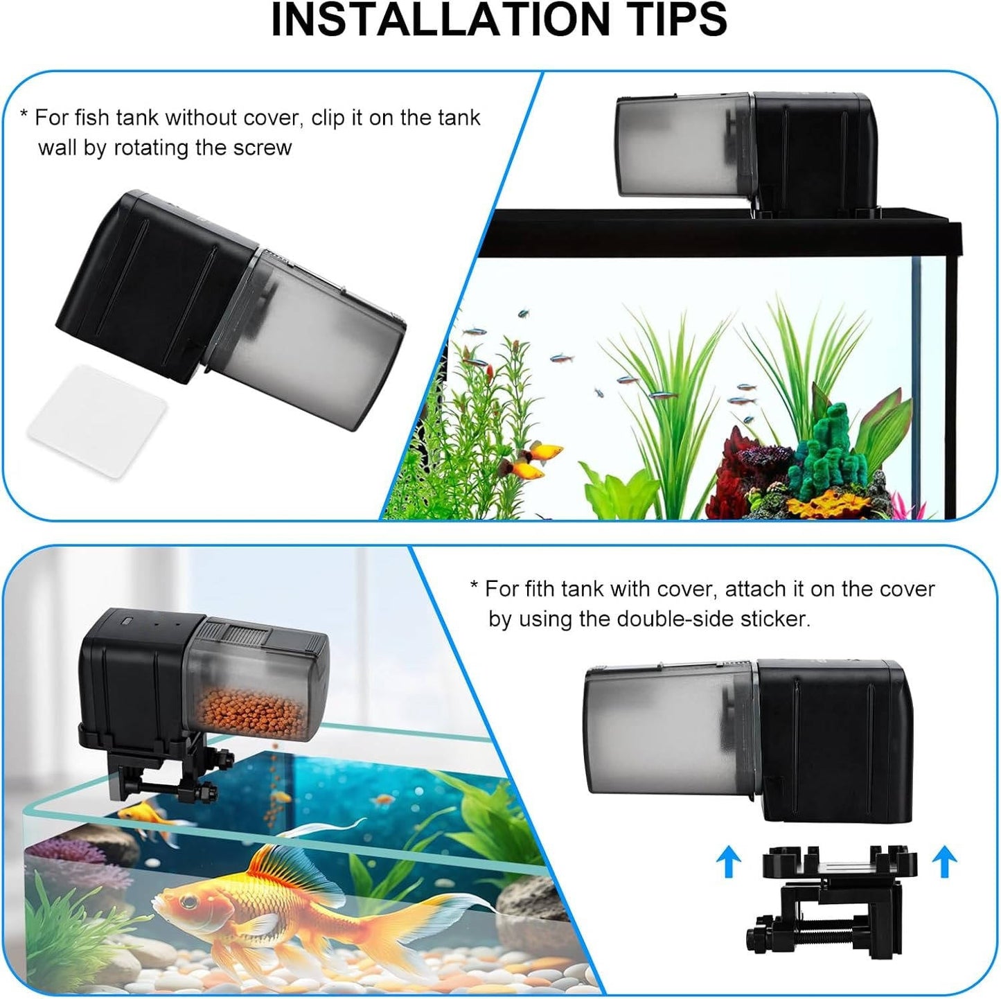 Easy Fish Auto Feeder Dispenser